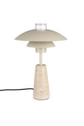 Cole table lamp beige