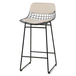 Comfort cushion set for Wire bar stool cream HK LIVING