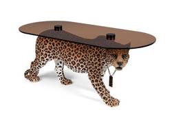 DOPE AS HELL Leopard Coffee Table