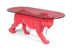 DOPE AS HELL coffee table pink