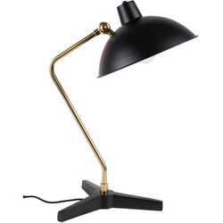 DUTCHBONE DEVI desk lamp black