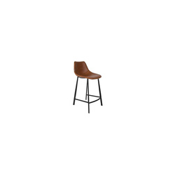 DUTCHBONE FRANKY Bar Stool Low Brown