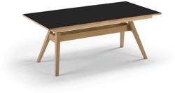 Dining table #11 SKOVBY natural black