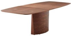 Dining table #117 SKOVBY brown black