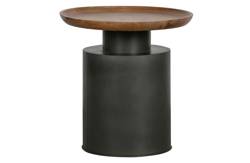 Dua Table Wood/Metal Black