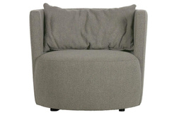 EXPLORE bouclÉ grey armchair