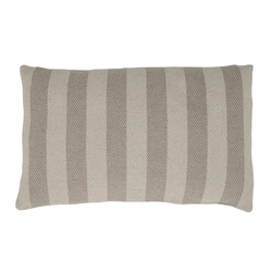 Eden Cushion, Brown, Recycled Cotton