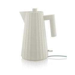 Electric kettle ALESSI Plissé 1.7L white