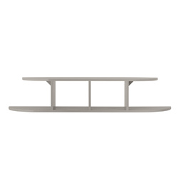 Elias Shelf, Grey, MDF