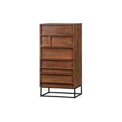 Five-door chest of drawers WOOOD FORREST brown