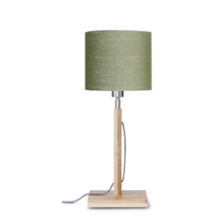 Fuji table lamp, forest green shade