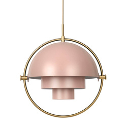 GUBI Multi-Lite L Rose Gold Hanging Lamp