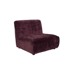 Giada 1-seater sofa purple