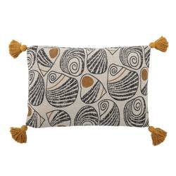 Giano Cushion, Yellow, Recycled Cotton