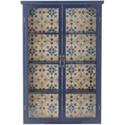 Hazem Cabinet, Blue, Firwood