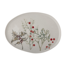 Hollie Serving Plate, Green, Stoneware