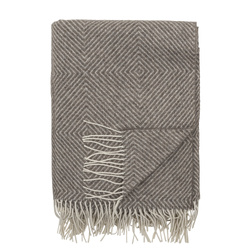 Hoshi Throw, Brown, Merino Wool