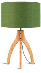 IT'S ABOUT ROMI Annapurna Table Lamp, Three-Legged, Forest Green