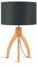 IT'S ABOUT ROMI Annapurna Table Lamp, Tripod, Dark Gray