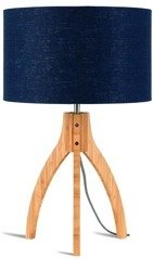 IT'S ABOUT ROMI Annapurna Tripod Table Lamp Blue Denim