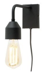 IT'S ABOUT ROMI MADRID W B black wall lamp