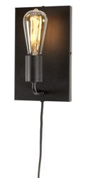 IT'S ABOUT ROMI MADRID/WA/B black wall lamp size L