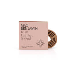 Irish Leather & Oud Car Air Freshener Refill