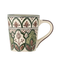 Karlie Mug, Green, Stoneware