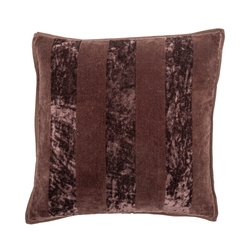 Kosar Cushion, Brown, Cotton