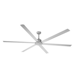 LEDS C4 HANDIA ceiling fan silver gray