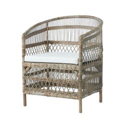 LENE BJERRE Norah rattan armchair natural