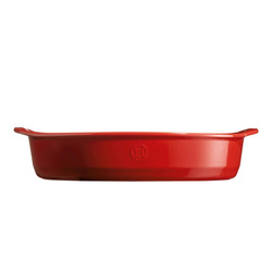 Large Oval Baking Dish - 41X26Cm - Red