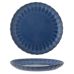 Latina Plate, Blue, Stoneware