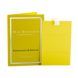 Lemongrass & Ginger Scent Card