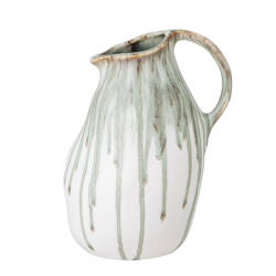 Link Deco Vase, Green, Stoneware