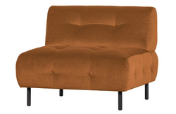 Lloyd armchair velvet orange