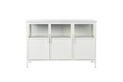 MIYA 3-door low chest of drawers