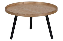 Mesa L table, natural wood color