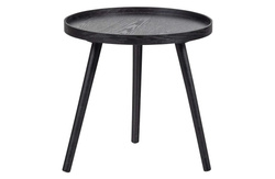 Mesa M table, black wood, 45x?45