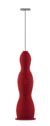 Milk frother ALESSI Pulcina red