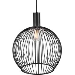 NORDLUX AVER black pendant lamp, size 50 cm