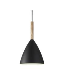 NORDLUX PURE black pendant lamp, size 20 cm