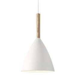 NORDLUX PURE white pendant lamp, size 20 cm