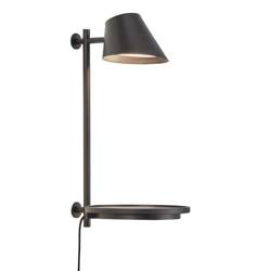 NORDLUX STAY black wall lamp