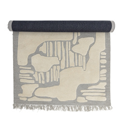 Napoli Rug, Grey, Wool