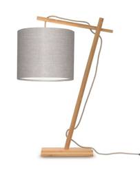 Natural desk lamp ANDES 18x15 light gray