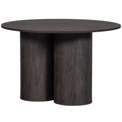 OONA round table MDF brown Ø120cm