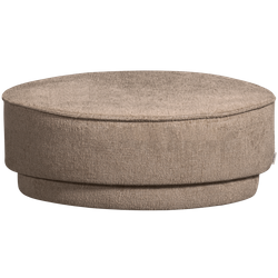 PEARL XL brown melange pouf