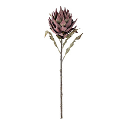 Protea Stem, Purple, Artificial Flowers