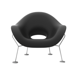 QEEBOO Pupa garden chair black